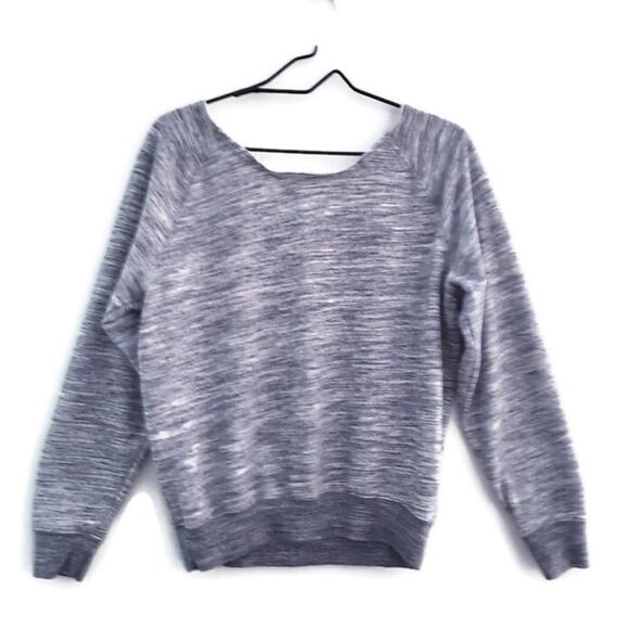 Pink Victoria Secrets Women's Scoop Neck Logo Sweat Shirt Gray XS - Picture 2 of 6